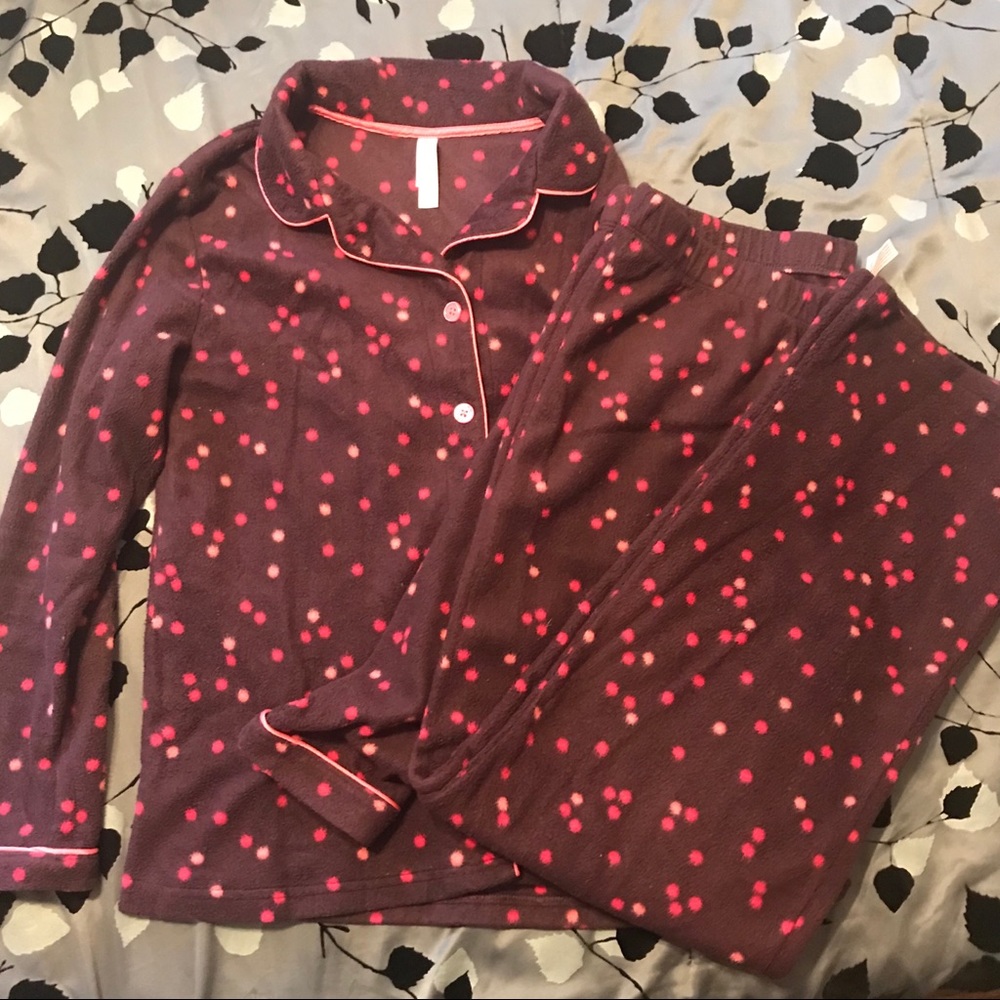 Fleece sleepwear pajama set, Gilligan&O’Malley